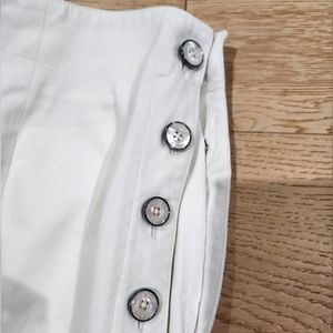 Vintage Chanel boutique sailor wide leg pant